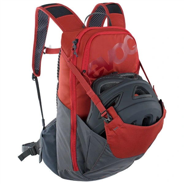 EVOC Ride 12L Backpack (chili red/carbon grey)