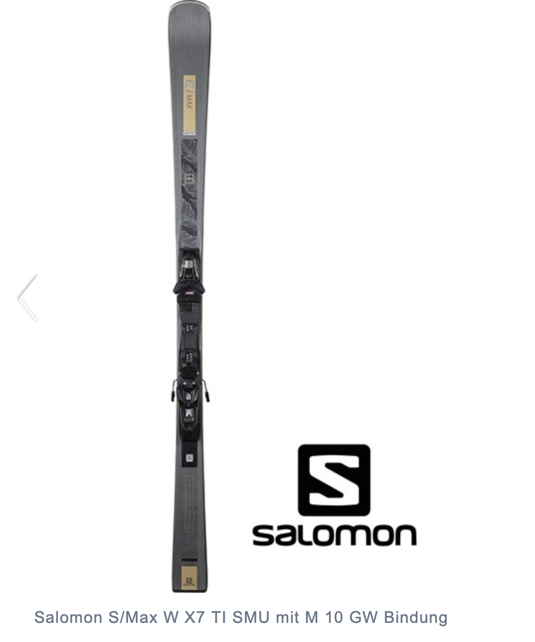 SALOMON S/Max  W X7 Ti + Z10 GW Occ. Testski (20/21) 
