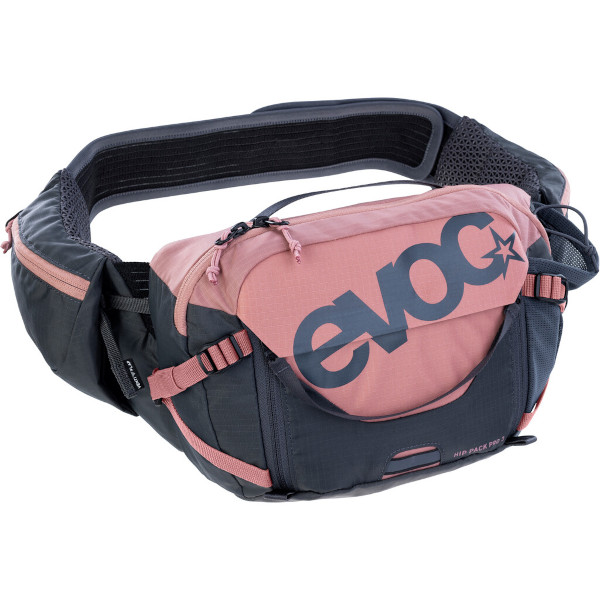 EVOC Hip Pack Pro 3L (dusty pink/carbon grey)